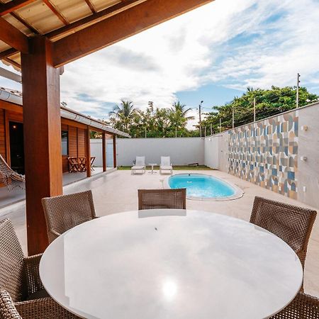 Casadecastelhanos, Quadra Do Mar De Castelhanos, 4 Suites Com Ar, Churrasqueira, Piscina, Hidromassagem, Cozinha Integrada Gourmet Ideal Para Familia E Amigos Anchieta  Esterno foto