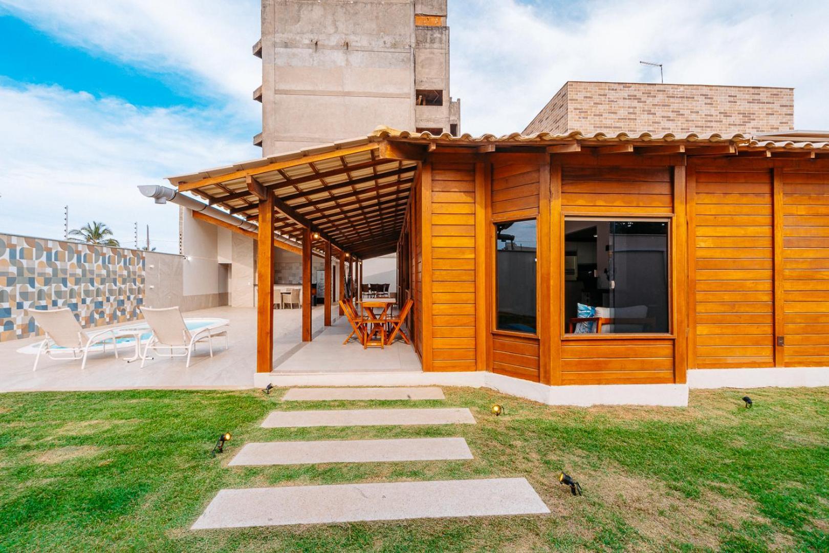 Casadecastelhanos, Quadra Do Mar De Castelhanos, 4 Suites Com Ar, Churrasqueira, Piscina, Hidromassagem, Cozinha Integrada Gourmet Ideal Para Familia E Amigos Anchieta  Esterno foto